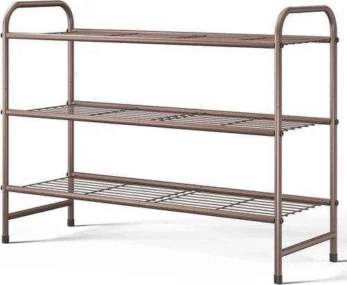 Vista 8 de Kitsure Zapatero - Organizador de Zapatos de Acero Inoxidable, Zapatero Resistente para Closet y Entrada de Puerta Principal, Estante de Zapatos