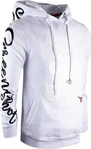 Vista 62 de SCREENSHOT Sudadera urbana de forro polar para hombre, diseño de dibujos animados de animación, parche bordado de gel
