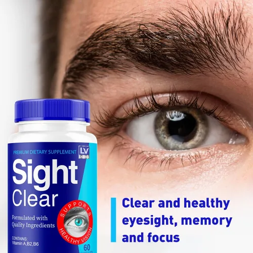 Vista 5 de Sight Clear Píldoras, suplemento para los ojos Sight Clear, suplemento para los ojos SightClear 20/20 Vision Vitaminas Opiniones Fórmula avanzada