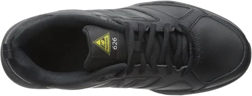 Vista 4 de New Balance Zapato industrial antideslizante 626 V2 para hombre Negro/Negro