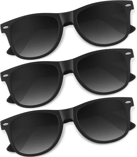 Vista 19 de CGID Gafas de sol polarizadas retro para hombres y mujeres, ligeras, negras, UV400, conducción, pesca, golf A00 Negro Gris
