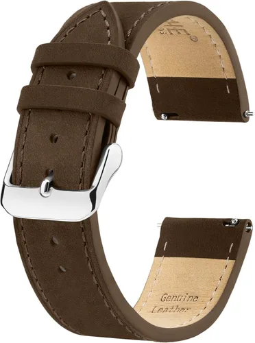 Vista 23 de Ritche Correa de reloj de cuero de liberación rápida para hombres y mujeres, correa de reloj de 0.79 pulgadas, 0.78 pulgadas, 0.86 pulgadas