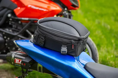 Vista 11 de Bolsa Nelson Rigg CL-1060-S2 negra deportiva para asiento trasero de motocicleta