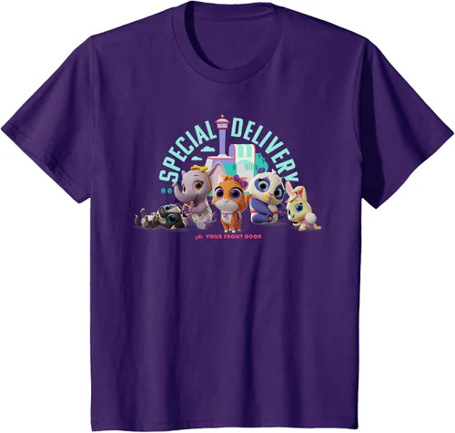 Vista 27 de Disney Camiseta de entrega especial Junior T.O.T.S, Negro, S