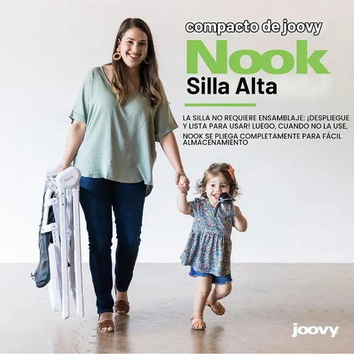 Vista 6 de Joovy nuevo Nook alta silla, Negro