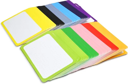 Vista 2 de Tarjetas Bullet (tarjetas 3x5 de 11 colores, 200 unidades)