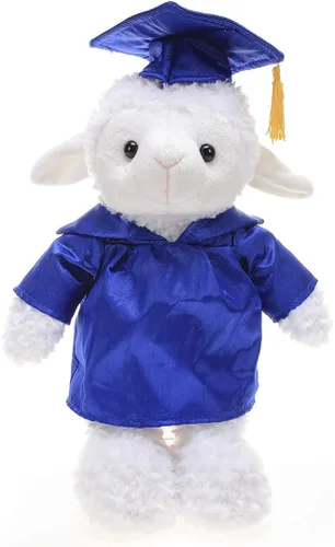 Vista 18 de Plushland Peluche de animal, juguetes de 12 pulgadas, regalo para el día de graduación, lo mejor para cualquier graduado de escuela, 12 pulgadas