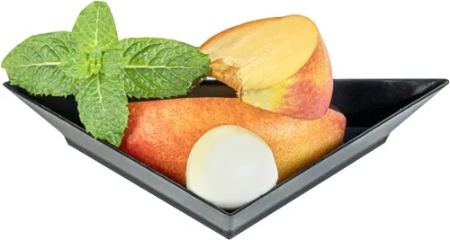 Vista 9 de Restaurantware Mini platos de aperitivo de 4 x 2 pulgadas, 100 platos triangulares desechables – Sirve muestras o aperitivos para fiestas o Negro