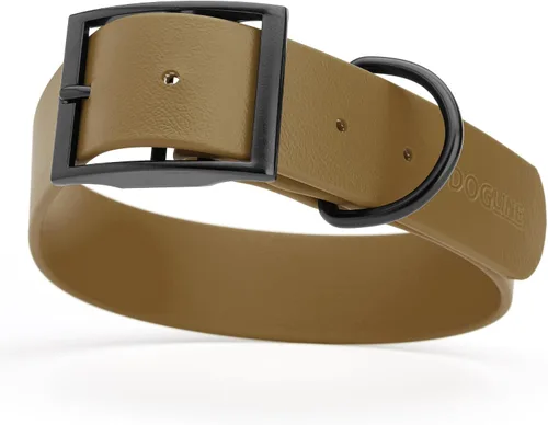 Vista 138 de Dogline Biothane - Collar impermeable para perro con hebilla de liberación rápida, resistente cincha de nailon recubierta con resistente y a prueba