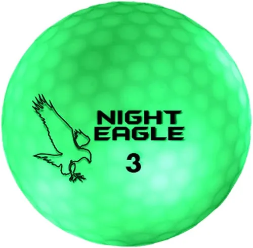Vista 5 de Night Eagle CV - Pelotas de golf LED que brillan en la oscuridad, pelota individual, brillante, activada con luz, sin temporizador, se apaga