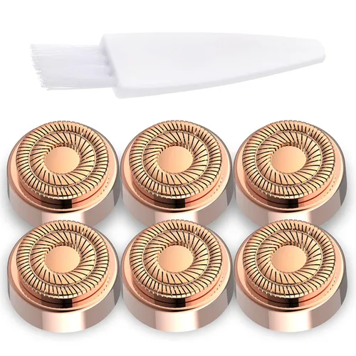 Vista 10 de Cabezales de repuesto para removedor de vello facial: compatible con Finishing Touch Flawless herramienta de depilación facial para mujeres, como se