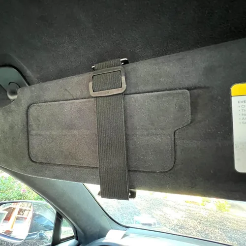 Vista 6 de Portavisor Resistente para Tarjeta de Combustible con Bolsillo de Vinilo Transparente - Accesorios para Camión y Automóvil para Interior - Licencia