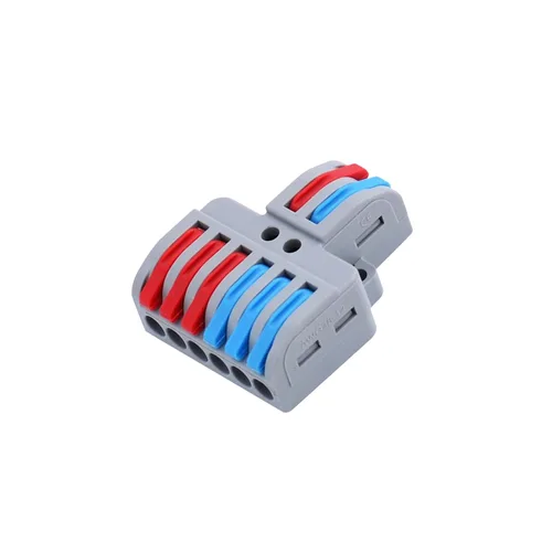 Vista 15 de Nineleaf Conectores de cable de palanca, conectores compactos de empalme de alambre en línea, terminales eléctricos modulares reutilizables 1 en 1