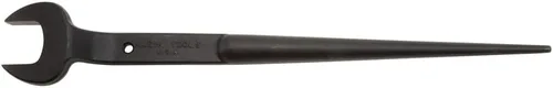 Vista 11 de KLEIN TOOLS 3212TT Llave de boca abierta de construcción con orificio para amarrar, fabricada en EE. UU., apertura nominal de 1-1/4 pulgadas, perno