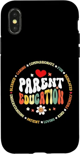 Vista 4 de iPhone 15 Parent Education Educator Appreciation Week Back to School Case