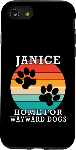 Vista 18 de Janice Home for Wayward Dogs Family Name Case for iPhone 16