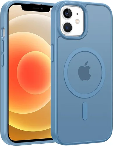 Vista 328 de FNTCASE - Funda para iPhone 16 Pro: magnética, mate, translúcida, de grado militar, protectora contra caídas, resistente, fina, duradera y a prueba