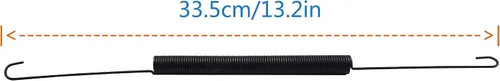 Vista 2 de 732-04612 Muelle de extensión para tractor de césped MTD Cub Cadet Troy Bilt Craftsman