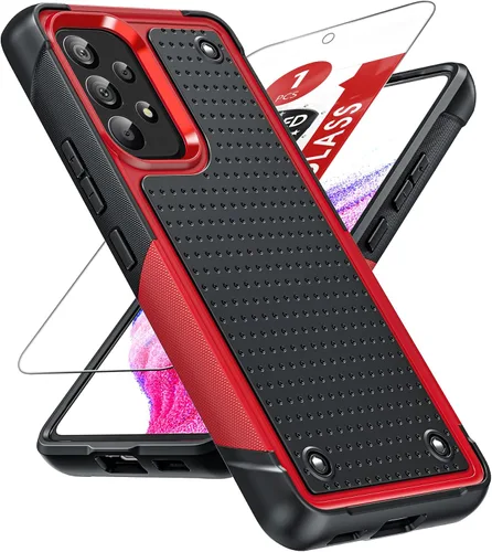 Vista 55 de LeYi Funda para Galaxy S21 FE-5G: Funda Samsung S21 FE con protector de pantalla, doble capa protectora de policarbonato duro y TPU suave Android