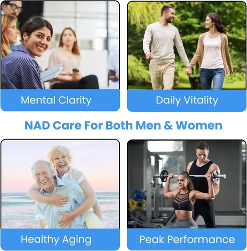 Vista 4 de NAD+ Cápsulas 950mg 60 cápsulas vegetales Energía celular y apoyo saludable al envejecimiento aumenta el metabolismo, la inmunidad y la función