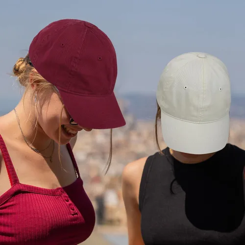 Vista 6 de Umeepar Low Profile Cotton Baseball Cap Adjustable Unstructured Dad Hat for Men Women