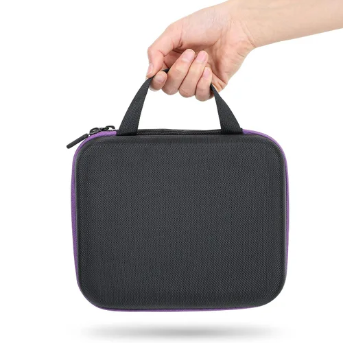 Vista 4 de 4 bolsas de almacenamiento de aceites esenciales, 30 botellas de EVA, estuche de transporte de aceites esenciales de EVA, cajas organizadoras
