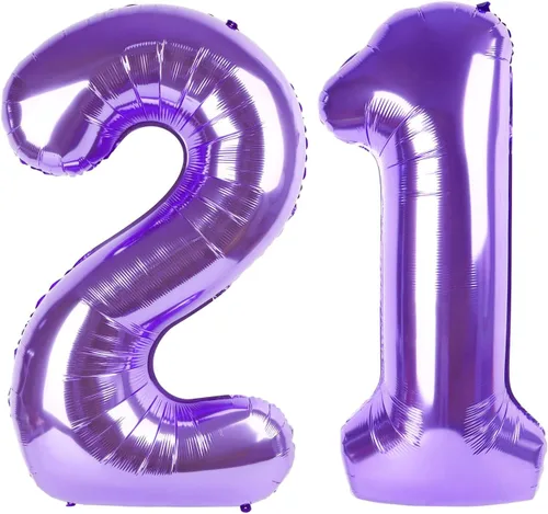 Vista 235 de Globo negro de 40 pulgadas con números del 0 al 9 (cero-nueve), globo de cumpleaños de gran tamaño, globo de helio de aluminio con números grandes