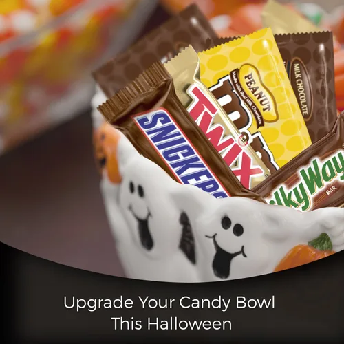 Vista 4 de MARS Chocolate Favorites Halloween Candy Bars Variedad Mezcla de 69.2 onzas Bolsa de 135 piezas