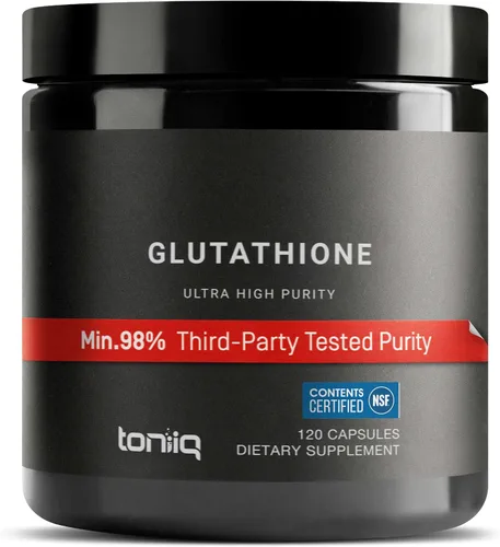 Vista 11 de Cápsulas de glutatión de alta resistencia certificadas por la NSF de Toniiq - 1000mg