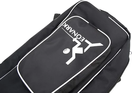 Vista 7 de LEONARK Bolsa de rueda de esgrima con barra de tracción para sable de espada y papel de aluminio - Hema Sword Bag Trolley Case para esgrima traje