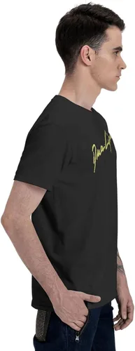 Vista 4 de Youth Men Shirts Round Neck Short Sleeve Tee Top Custom Tees Clothing