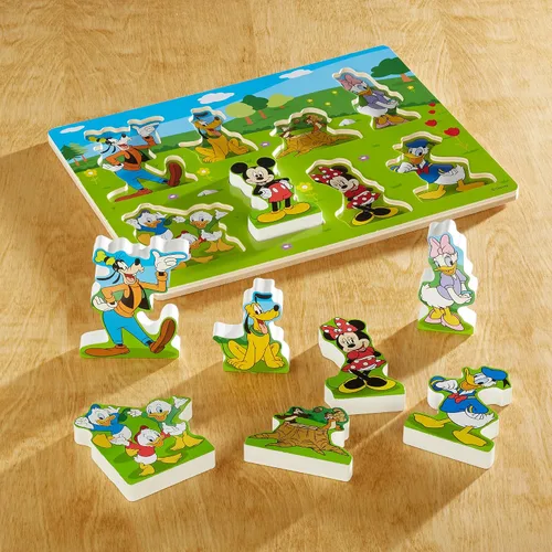 Vista 10 de Melissa & Doug Disney Mickey Mouse - Rompecabezas de madera grueso