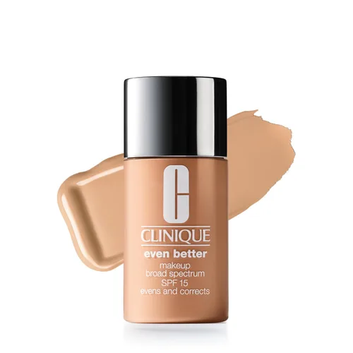 Vista 19 de Clinique Even Better Makeup Liquid Foundation SPF 15 With Vitamin C For Dry + Oily Combination Skin Types Medium Coverage + Natural Finish Evens