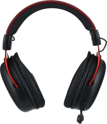 Vista 10 de HyperX Cloud II Wireless - Auriculares para juegos para PC PS4PS5 Nintendo Switch batería de larga duración de hasta 30 horas sonido envolvente 71