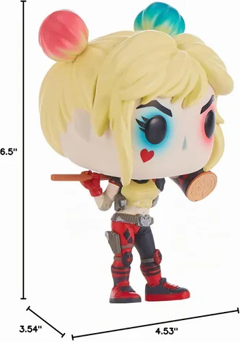 Vista 2 de DC Super Heroes Harley Quinn Vinilo Pop Funko10961, talla única