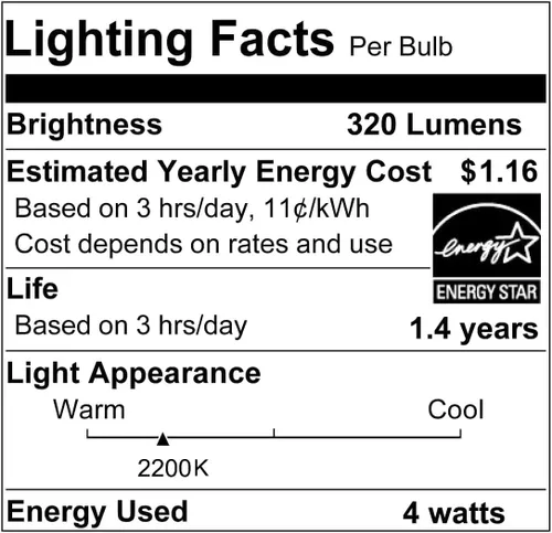 Vista 9 de Vinaco Halogen PAR20 Flood Bulb Dimmable 39W 120V Warm White 2800K E26 Base