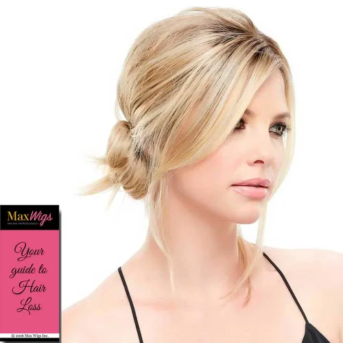 Vista 2 de EasiFringe Flequillo HD Color 6/33 Raspberry Twist- EasiHair Hairpieces Framing Face Framing 8-12 pulgadas Clip de longitud resistente al calor, 1