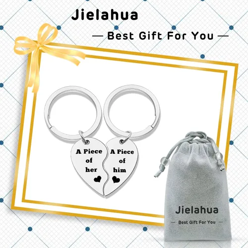 Vista 7 de Llavero de regalo para pareja, novio, novia, marido, esposa, regalo de cumpleaños, día de San Valentín, regalo para novio, marido, aniversario