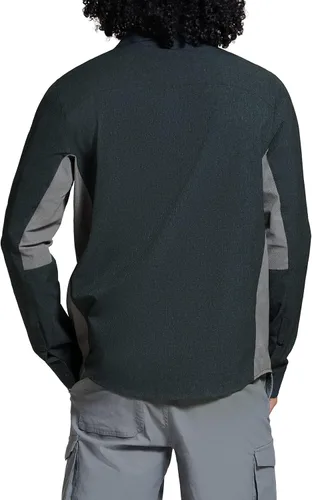 Vista 2 de BASS OUTDOOR Camisa tejida con botones a cuadros para hombre