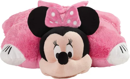 Vista 2 de Pillow Pets Minnie Mouse Rosa - Peluche de animal de felpa de Disney