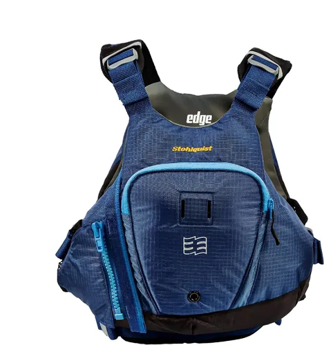 Vista 10 de Stohlquist Chaleco salvavidas Edge para adultos y niños, aprobado por la Guardia Costera de Estados Unidos, nivel 70N, para aguas bravas, kayak, SUP