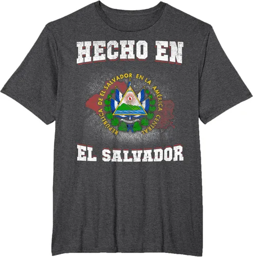 Vista 17 de Camisa de la bandera de El Salvador hecha en El Salvador