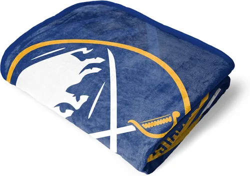 Vista 2 de Northwest NHL Buffalo Sabres Break Away Micro Raschel - Manta de 46 x 60 pulgadas Desplazarse
