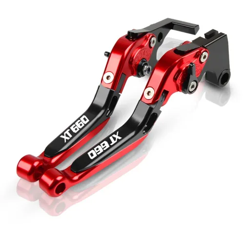 Vista 5 de NIKKHO Palanca de embrague de freno para YA & MAHA XT660 XT660R XT660X Tenere XT 660 2004-2011 Palancas de embrague de freno manija de embrague