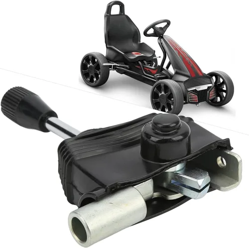 Vista 6 de Acouto Palanca de cambios para ATV, palanca de cambios de mano para motocicleta con polaina de goma, aleación de acero para Quad Dirt Bike ATV Go