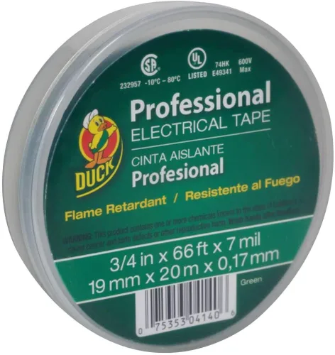 Vista 9 de Duck Brand 667 cinta eléctrica Pro Series - rollo simple, 299019