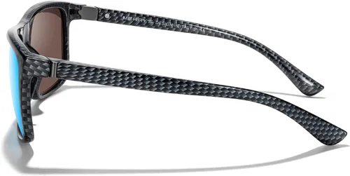 Vista 3 de MERRY'S - Gafas de sol deportivas rectangulares, lentes polarizados con protección UV400, para hombres y mujeres, gafas para ciclismo, conducción