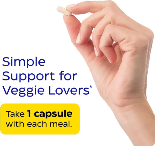 Vista 9 de Enzymedica BeanAssist - Suplemento de enzimas digestivas para mujeres y hombres, enzima alfa galactosidasa para la digestión y apoyo a la salud