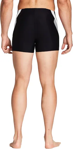 Vista 3 de BALEAF Traje de baño deportivo de pierna cuadrada para hombre