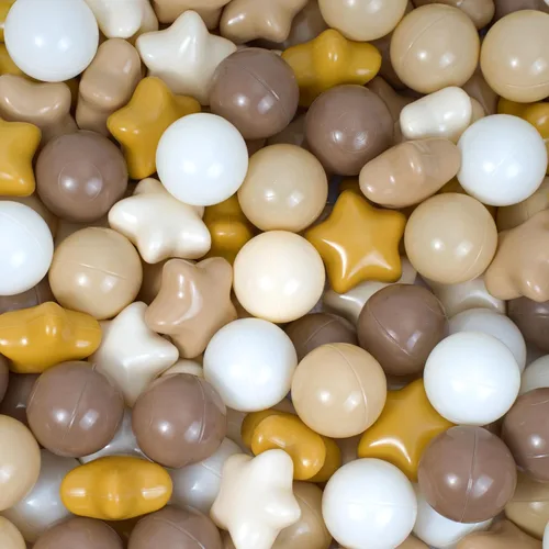 Vista 12 de Paquete de 100 pelotas para piscina de bolas - Bolas de plástico a prueba de aplastamiento y libres de BPA para carpa, casa de juegos, juguete